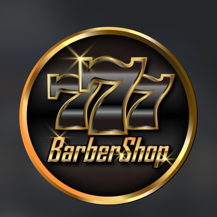 777 Barbershop logo